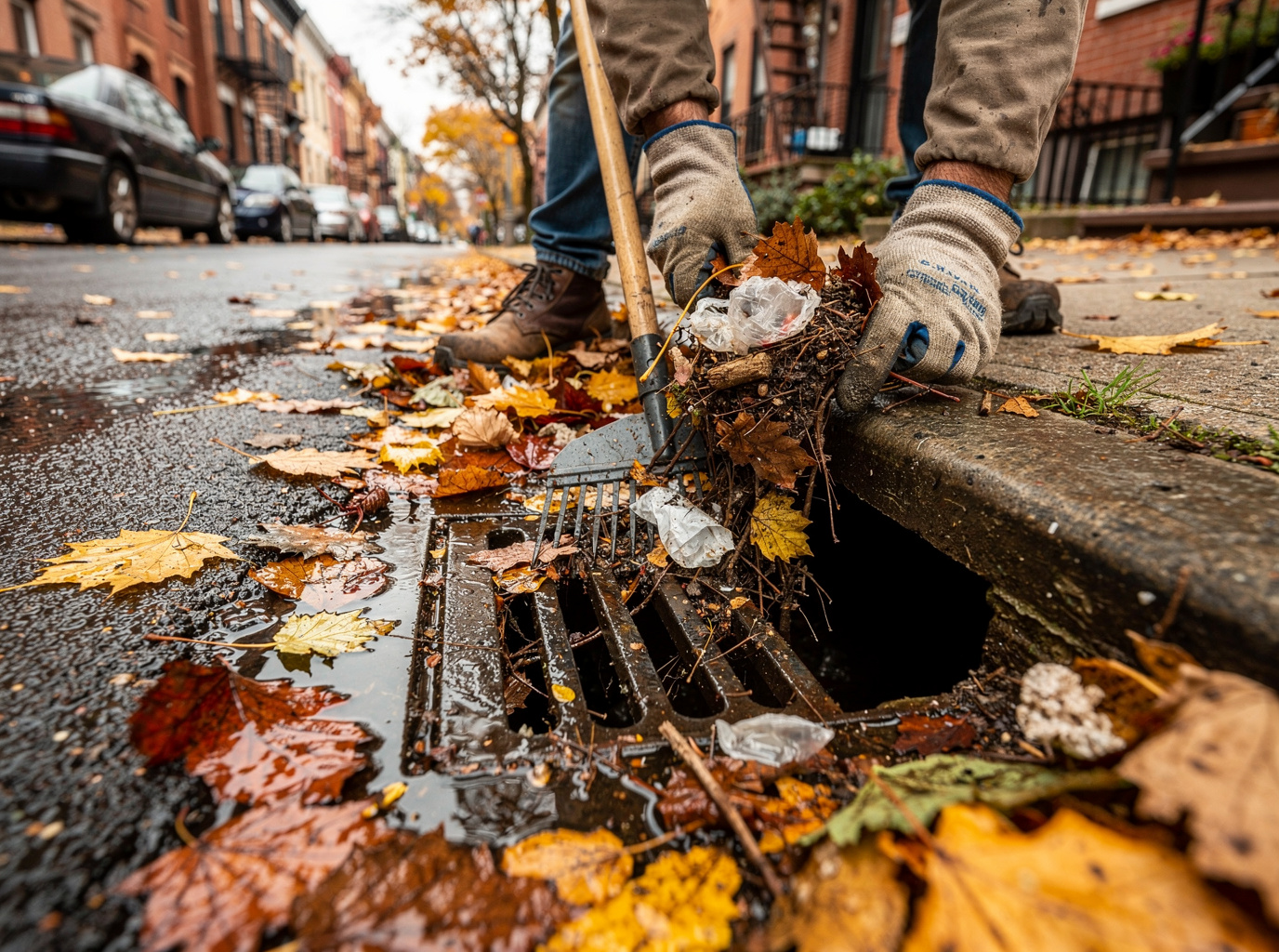 Fall Leaf and Debris Management for Brooklyn Gutters and Drains