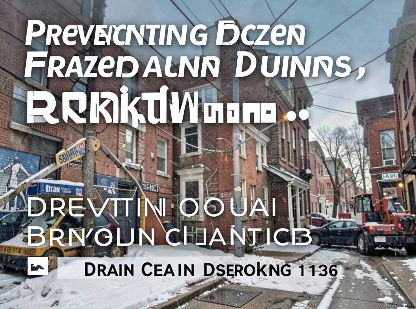 Preventing Frozen Drains During Brooklyn Winters