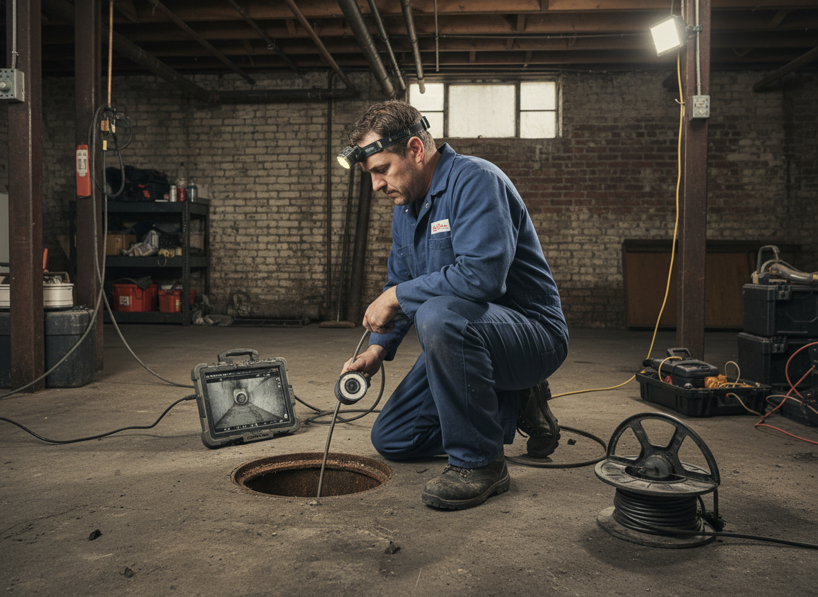 Drain Camera Inspection in Brooklyn 11236